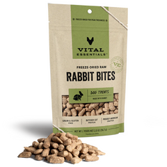 Vital Essentials - Dog Freeze-Dried Rabbit Bites Treats