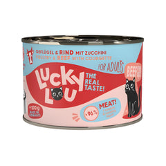 Lucky Lou - Poultry & Beef with courgette 200g