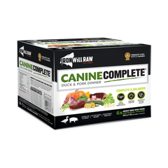 Iron Will Raw - Canine Complete Duck & Pork Dinner