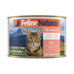 K9 Feline Natural - Cat Lamb & Salmon Feast Can