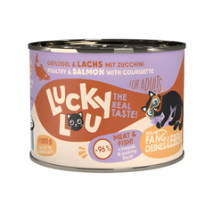 Lucky Lou - Lucky Lou - Poultry & Salmon with courgette 200g