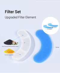 Automatic Circulating Water Fountain U-Shaped Filter