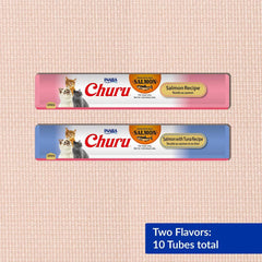 INABA Churu Puree Salmon & Tuna Variety Box