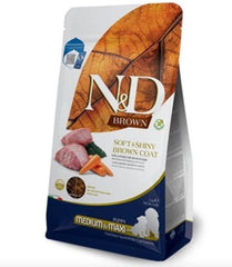 FARMINA N&D BROWN Puppy Lamb & Norwegian Kelp Med/Maxi 2kg