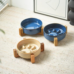 Ceramic Slow Feeder Food Bowl