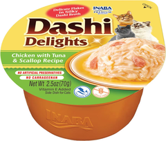 INABA Dashi Delights Chicken with Tuna & Scallop Recipe