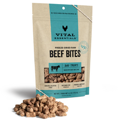 Vital Essentials - Dog Freeze-Dried Beef Bites Treats