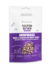 Tilted Barn Beef & Saskatoon Berry Treats Miniwags 100g