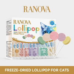 RA NOVA - Freeze-Dried Lollipops for Cat (Mixed Flavor) 15pcs