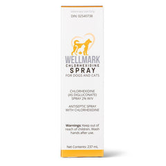 Wellmark Dog/Cat Chlorhexidine Spray 237ml