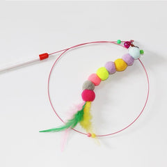 Cat Teaser Flower Shaped with Bell