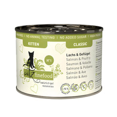 Catz Finefood Classic N °05 - salmon & poultry 200g