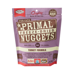 Primal Cat Freeze-Dried Turkey Nuggets