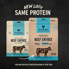 Vital Essentials - Dog Freeze-Dried Beef Entree Crunchy Nibs