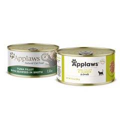 Applaws - Tuna Fillet & Seaweed in Broth 156g