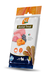 FARMINA N&D Dog Treat Dental Pumpkin Lamb & Blueberry Adult MINI
