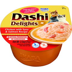 INABA Dashi Delights Chicken with Tuna & Salmon Recipe