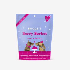 Bocce's Bakery Dog Valentine's Soft & Chewy Berry Sorbet 6oz