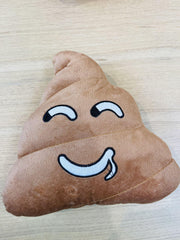 Dog Plush Stuffed Smiley Poop Shaped Toy