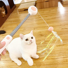 Extendable Cat Teaser Wand Toy