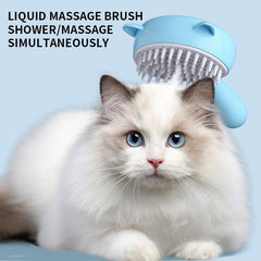 Pet Press Spray Massage Steam Comb