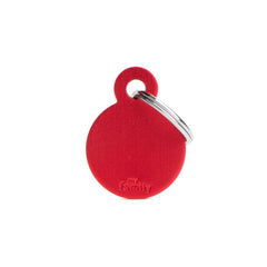 MyFamily - Basic Small Aluminum Circle ID Tag