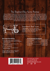 SHEPHERD BOY FARMS Freeze Dried Beef Liver