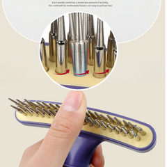 Stainless Steel Deshedding Undercoat Rake Comb