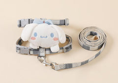 Pet H-Shaped Leash with Stuffed Toy