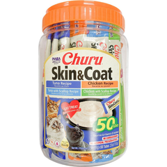 INABA Churu Skin & Coat Variety Jar