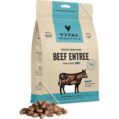 Vital Freeze- Dog Dried Raw Beef Entree Nibs 14OZ