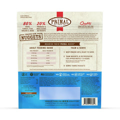Primal Dog Frozen Raw Duck & Turkey Nuggets