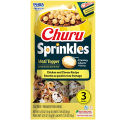 INABA Churu Sprinkles Dog Chicken with Cheese