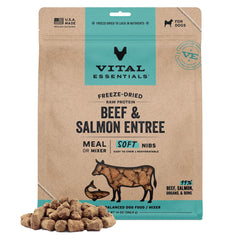 Vital Essentials - Dog Freeze-Dried Beef & Salmon Soft Nibs