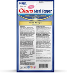 INABA Churu Cat Meal Topper Tuna Recipe
