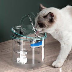 Automatic Circulating Cat Water Fountain w Sensor Charging 2L