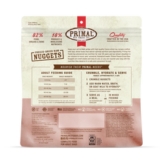 Primal Dog Freeze Dried Pork Nuggets