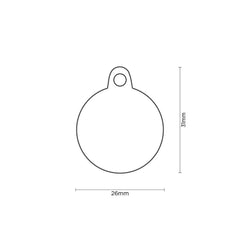MyFamily - Charms "The Queen" ID Tag