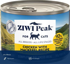 ZIWI Peak Cat Chicken & Mackerel can