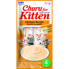 INABA Churu Puree Kitten Chicken Recipe