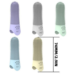 Pet Silicone Finger Toothbrush