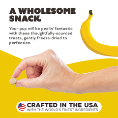 Primal Dog Freeze Dried Treats Peelin' Fantastic Chicken & Banana with Goat Milk