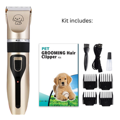 Pet Rechargeable USB electric shaver kit
