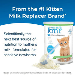 PetAg Goat’s Milk KMR Kitten Milk Replacer Powder 12oz