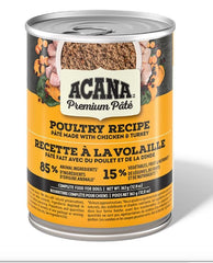 ACANA Dog Premium Pate Poultry 363g