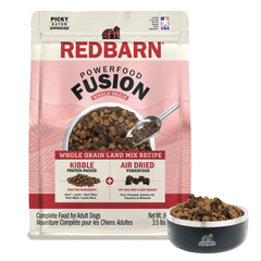 REDBARN Dog Powerfood Fusion Whole Grain Land Mix Beef Recipe