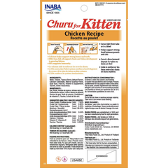 INABA Churu Puree Kitten Chicken Recipe