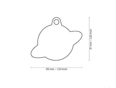 MyFamily - Charms Planet ID Tag
