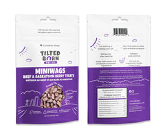 Tilted Barn Beef & Saskatoon Berry Treats Miniwags 100g