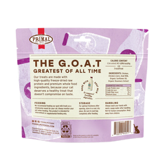 Primal Cat Freeze Dried Treats The G.O.A.T. Chicken & Goat Milk